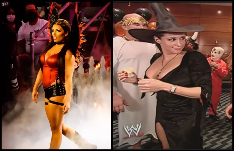 Which Halloween babe you find hotter: Mandy Rose or old school Stephanie McMahon? by tripshbk