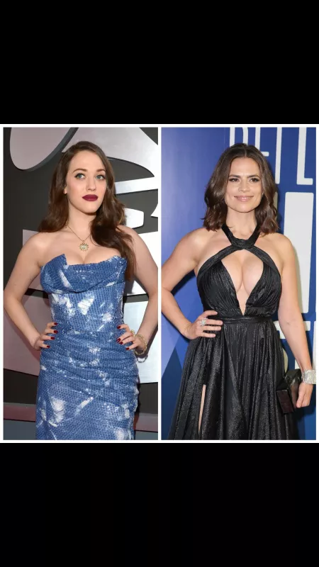 Which MCU goddess would you rather fuck Kat Dennings or Hayley Atwell? by home800