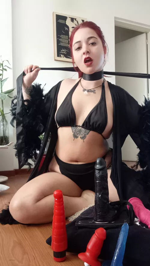 Which one am I waiting for you today to dominate you very delicious? [domme] by latinlilkitten
