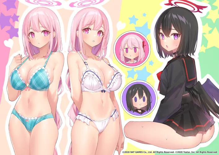 Which one u prefer [Blue Archive] by (popqn) by Faoovo