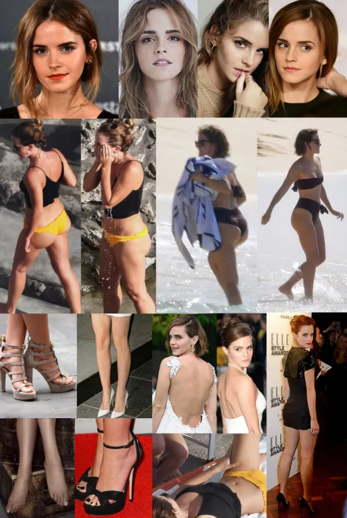 Which part of Emma Waton's body would you like to worship the most? by The_Right_Hand42