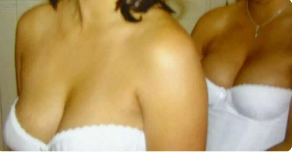 Which tits look bigger or sexiest? Front or back? by tlkacsk