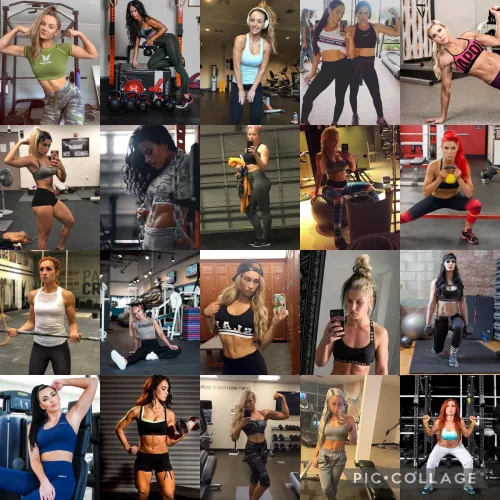 Which woman looks best working out? by juliahartlover