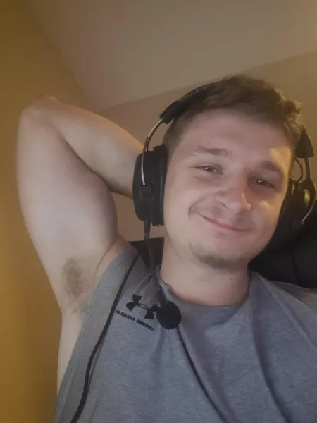 While gaming 😏 by J1mmy_96