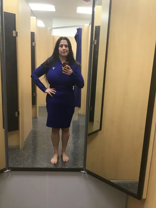 While I (f)eel great in red, I think blue is a good color, too by Techjen76