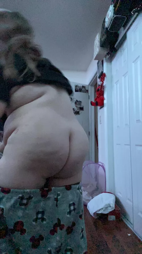 While she was changing by Resident_Tone_313