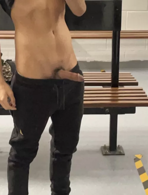 While the other guys are showering in the locker room.. by the_samvahana