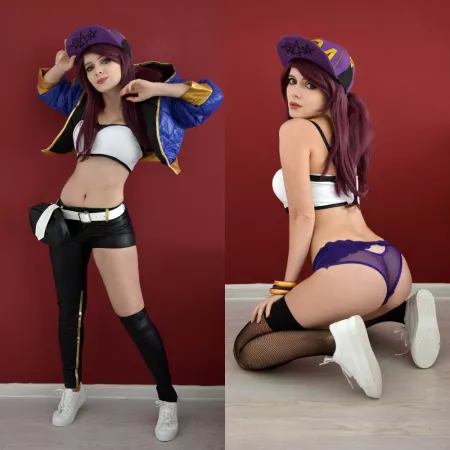 While we all are waiting for new K/DA song, let's have a little throwback to my K/DA Akali by irina_sabetskaya