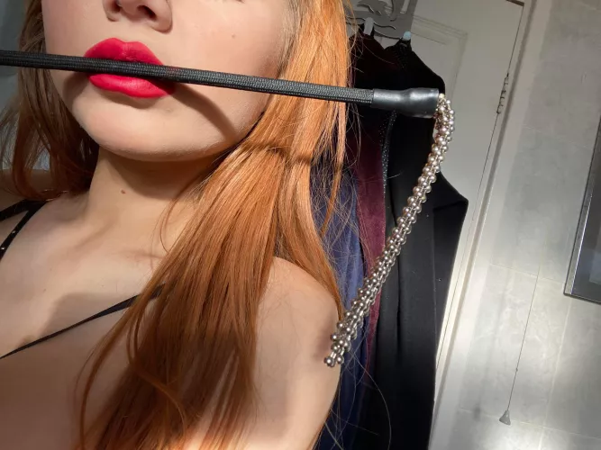 Whips and chains excite me! Kneel for your flogging 😈 by Poisonivy309