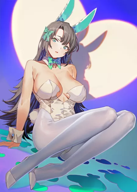 White Bunny by CheetahSperm18