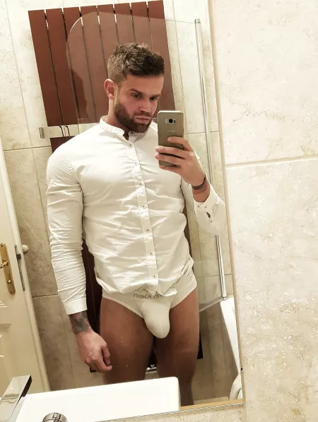 white calvins by mynastystory