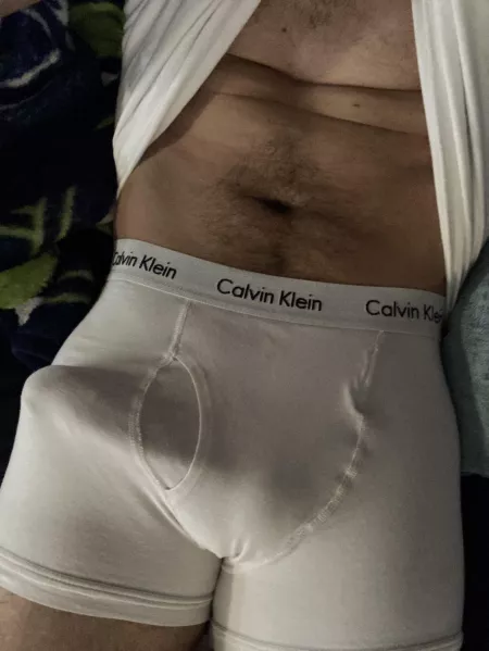 White calvins by eljefffeee