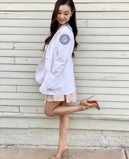 White coat, red bottoms by nickhanes3