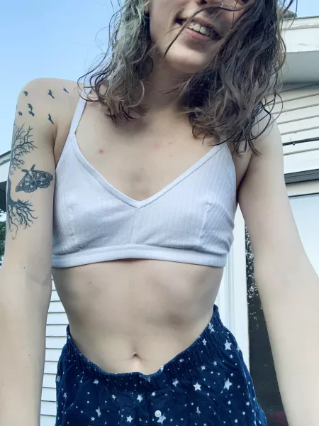 white crop top + pj shorts ☺️ by kkellylynn