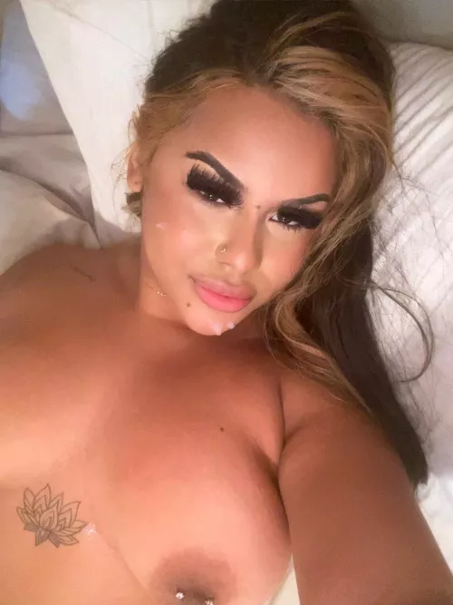 White daddy painted my face 💦 by Cubanmamii02