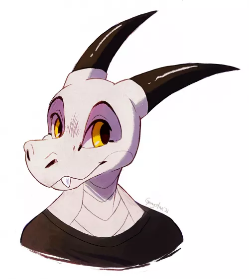 White Dragon (by me - Twitter: @GGenystar ) by genystar