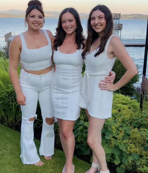 White dresses by swordmastax10