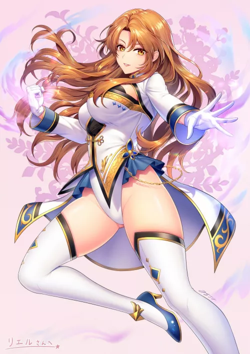 White Gold & Blue by CheetahSperm18