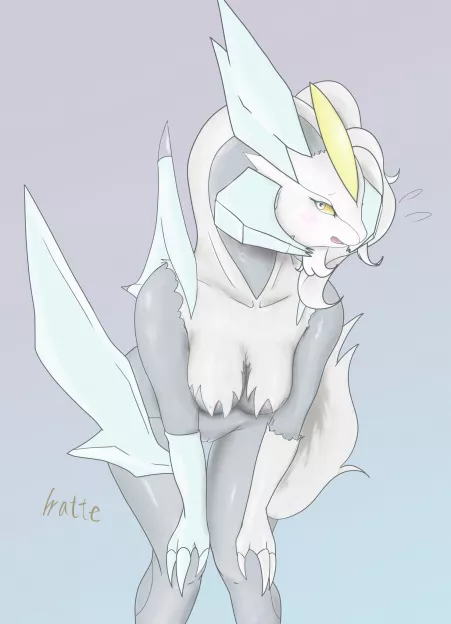 White Kyurem (watte) by Arceus_IRL