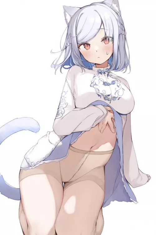 White neko by creedroyce