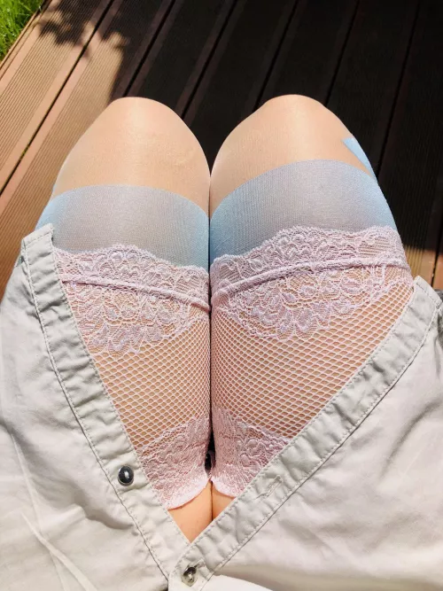 White nylon is fine by Lady_Charm