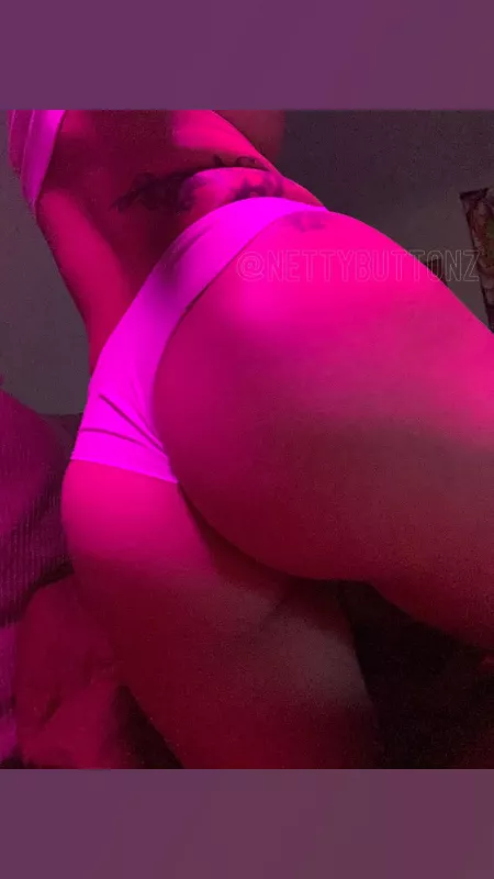 White panties, under neon lights, are my favorite! [f] by Nettybuttonz