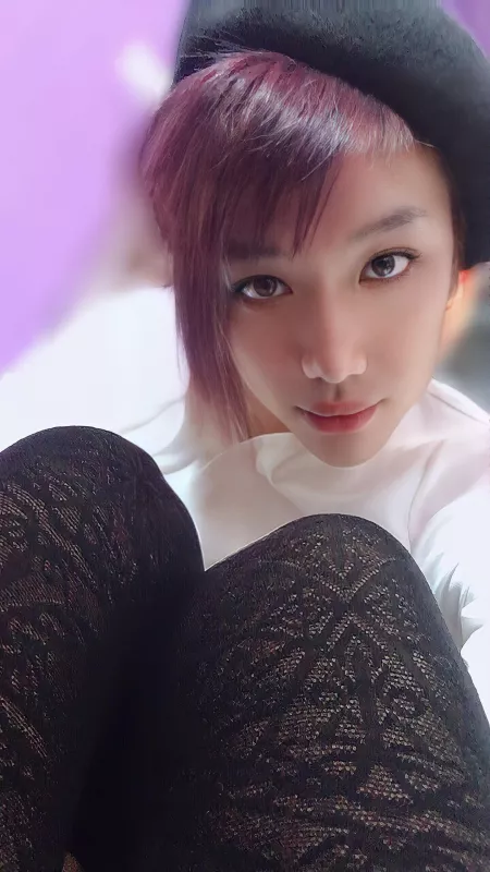 White shirt with blank pantyhose by xtubesaya