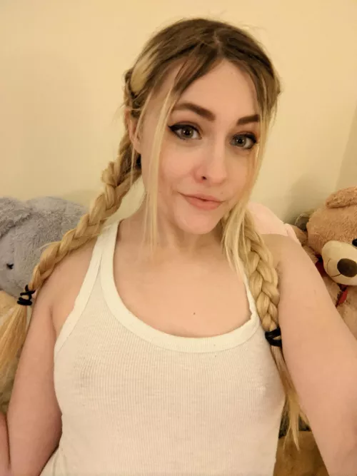 White tank tops with no bra are the best, who's with me? by cherricali