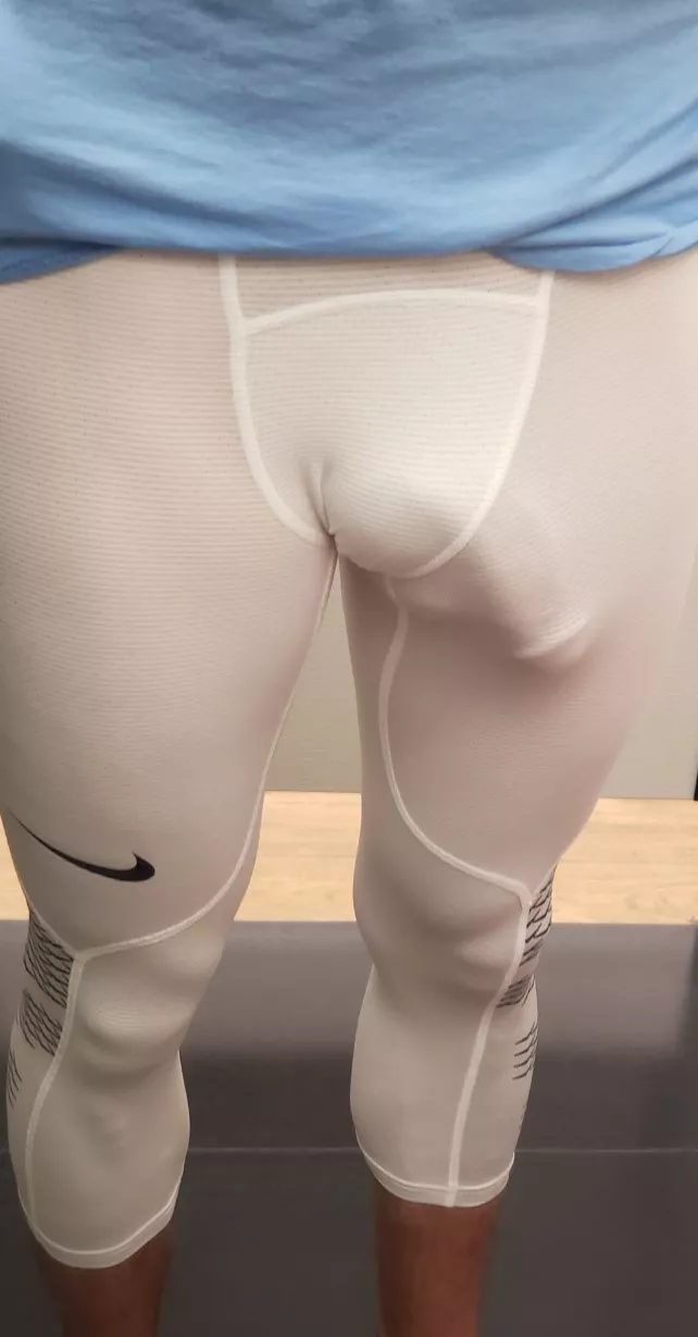 White tights that don't leave much to the imagination posted by tawy000