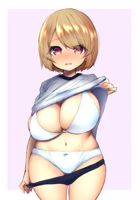 White Underwear [Original] by FFDP-Neko