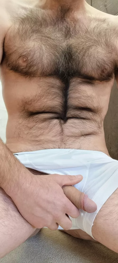 White undies Monday's by son2507