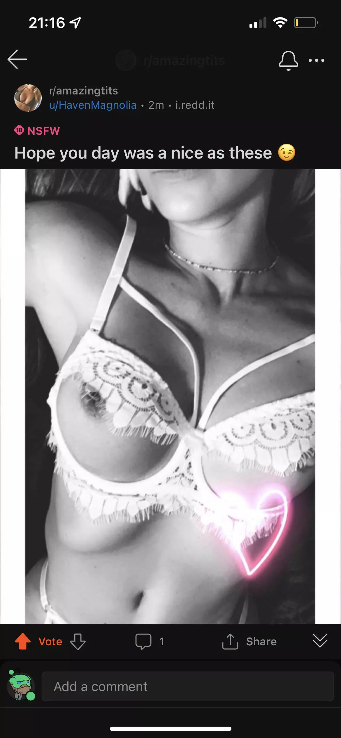 Whites my favorite color on my wife! posted by RTFU76