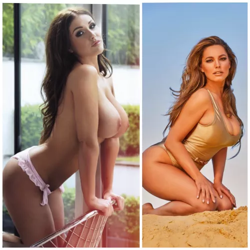 Who ages better as time goes on, Lucy Pinder or Kelly Brook?