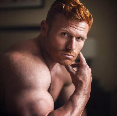 Who can resist a muscly Ginger posted by menareamazing
