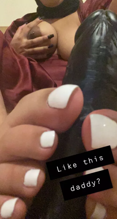 Who doesn’t like white Muslim toes on a BBC 👅 by lil_bunnie