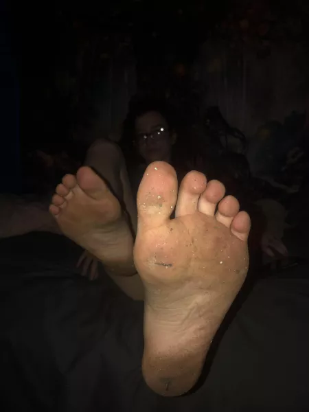 Who doesn’t love dirty feet? 😉 the perfect snack by GoddessGenevieve
