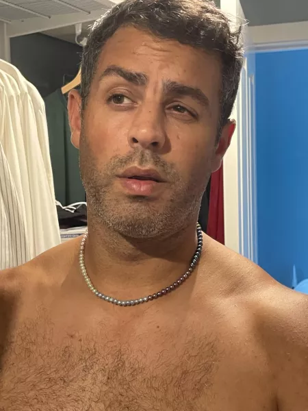 Who ever said guys can’t wear pearls?! by Eaglehill