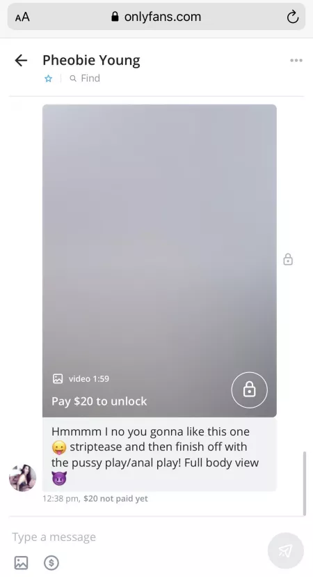 who got pheobie? by [deleted]