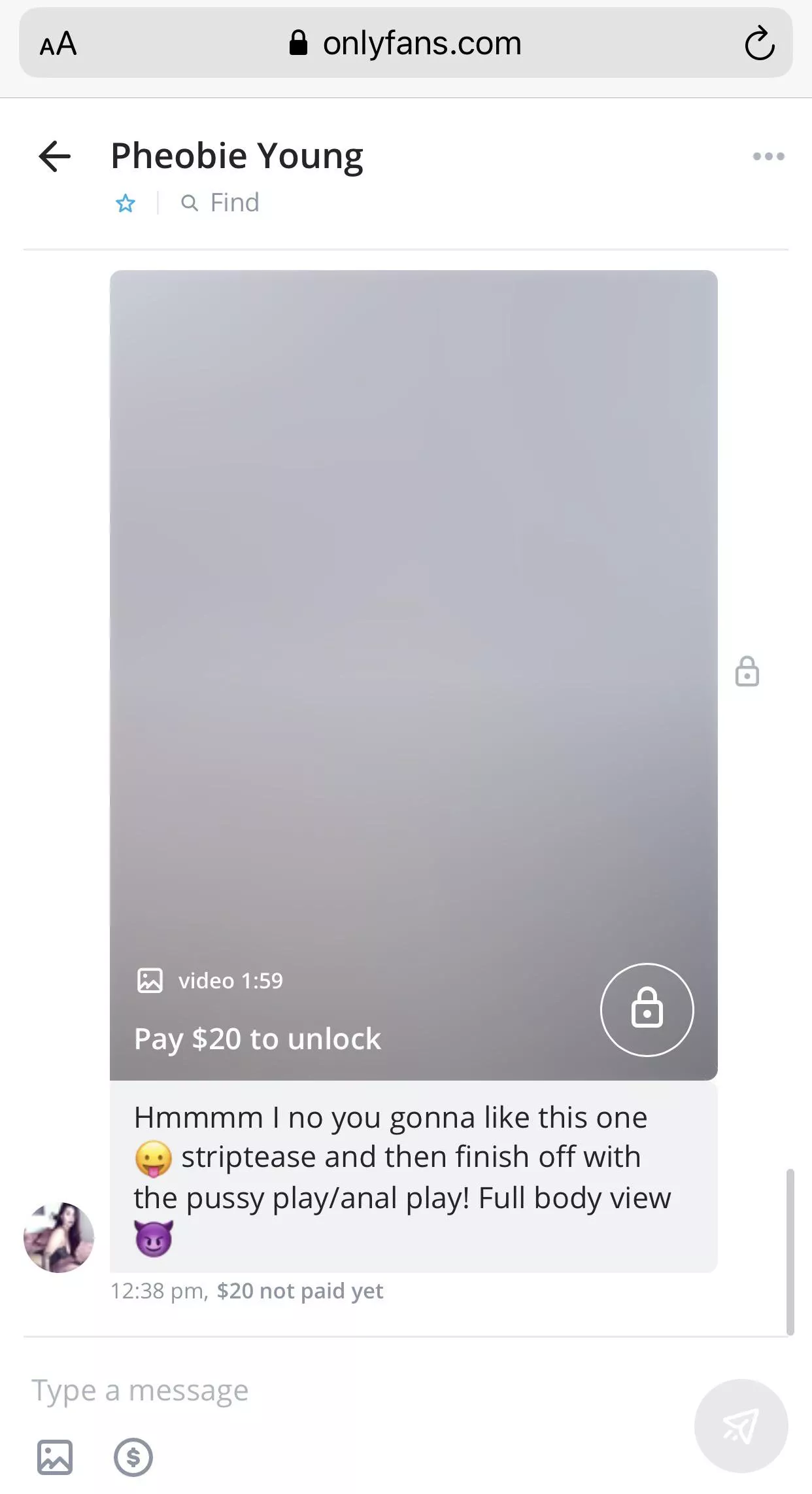 who got pheobie? posted by [deleted]