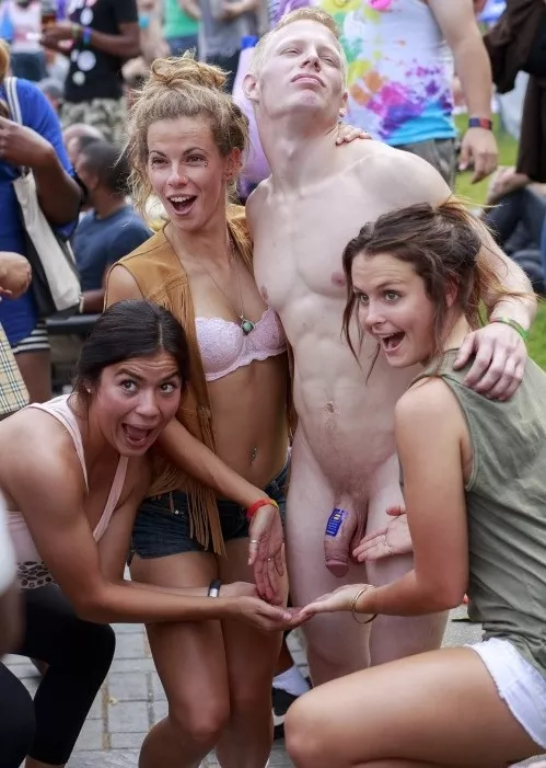 Who has the fetish? Him or the girls? posted by Public-Erection-CFNM