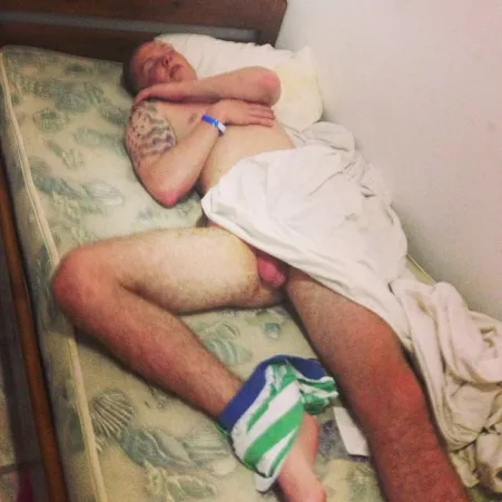 Who hasnt woken up with their briefs around their ankle? by WatchWhileYouSleep