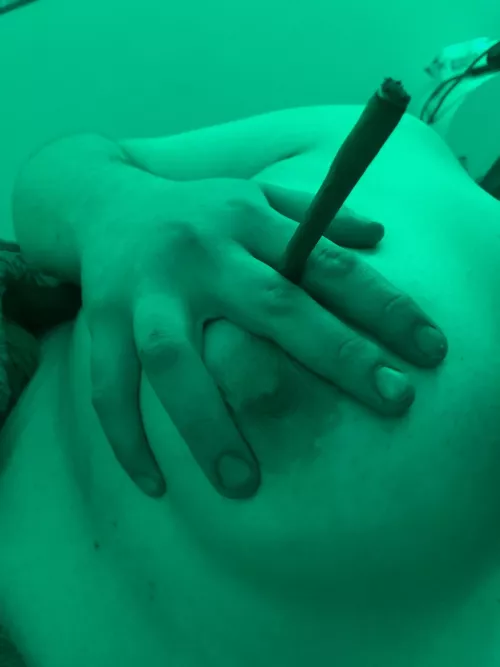 Who is going to share this blunt with me? Smoking makes me so so wet. (F) by catattack1024