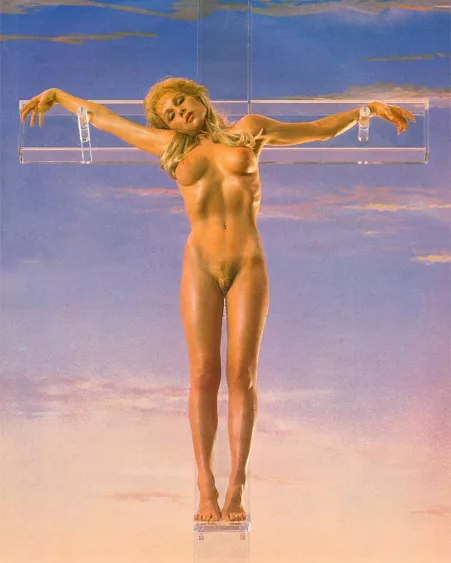 Who is the model in this photo from an old issue of Penthouse? by mcmlxxcvii