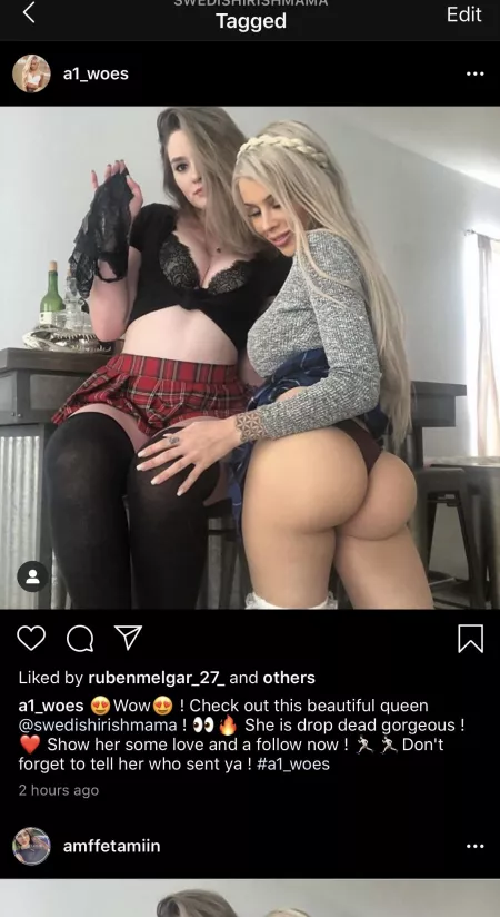 Who is the mystery brunette? Saw her do a lot of posting with her today but she never mentioned a username for the brunette by Mrgamer1996