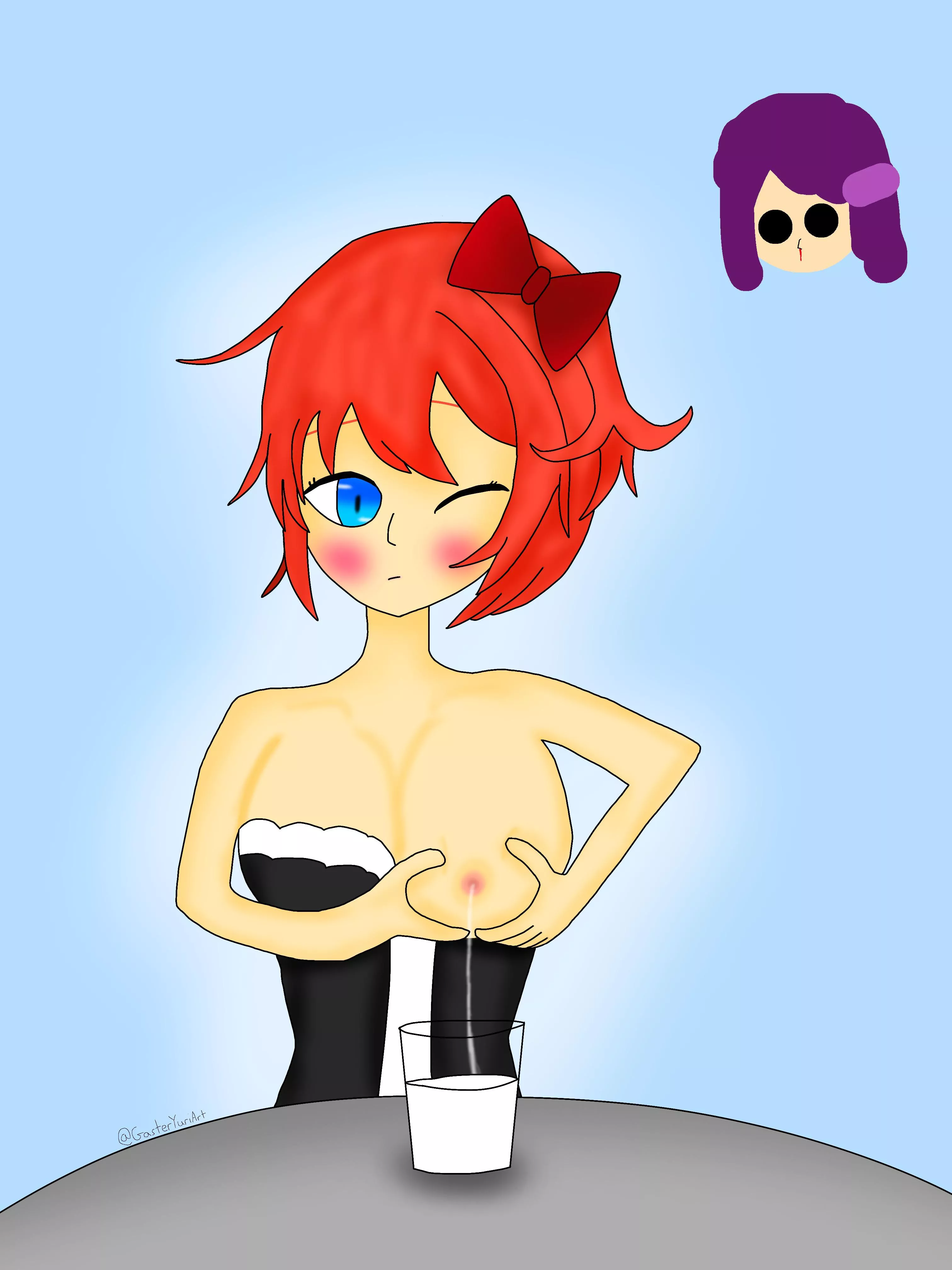 Who knew she could lactate? posted by GalaxyGuy94