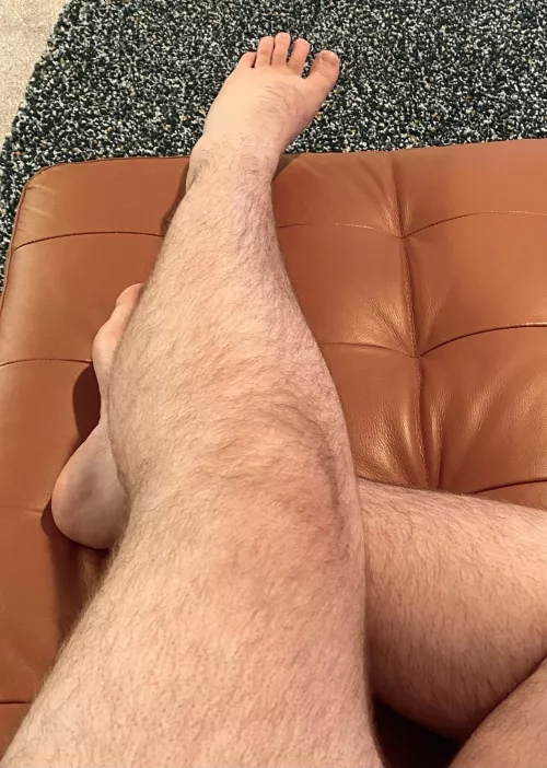 Who likes big boy legs. Needing a rub. by KentuckyChub