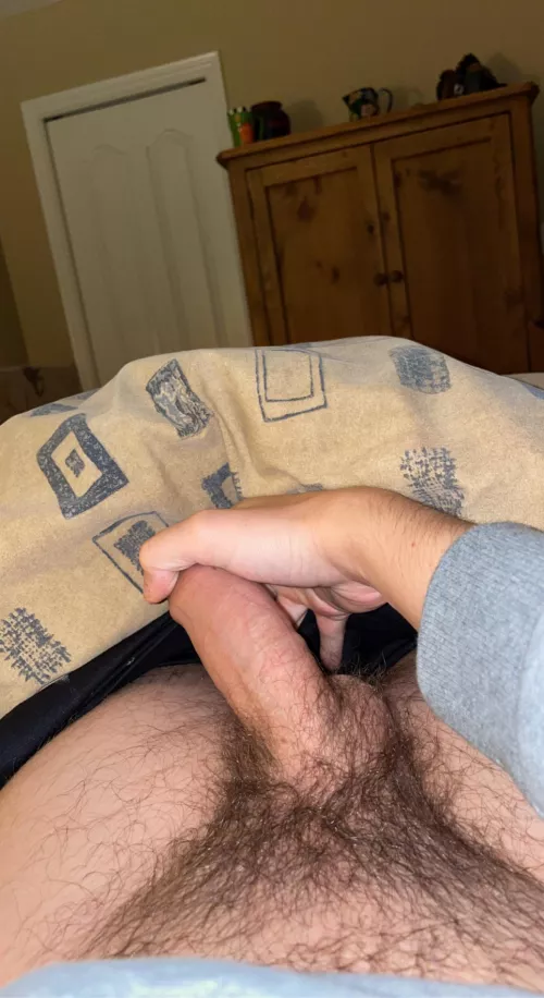 Who likes hairy uncut cock? by nakednick_97