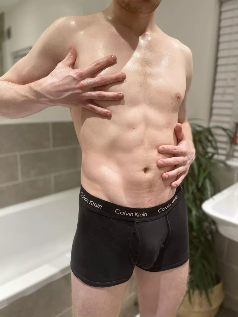 Who likes me in my Calvin Klein underwear? 🥰 posted by frenchloveur