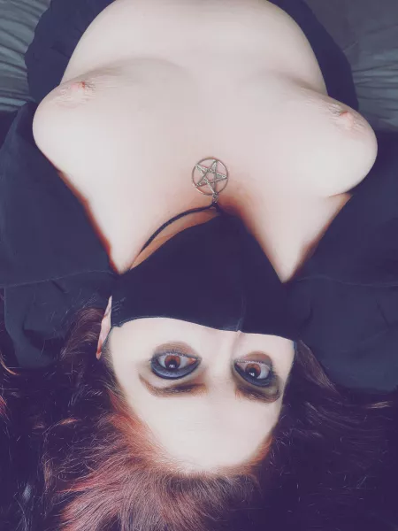 Who likes my milky-white goth chesticles? by Black_Magick_Luna