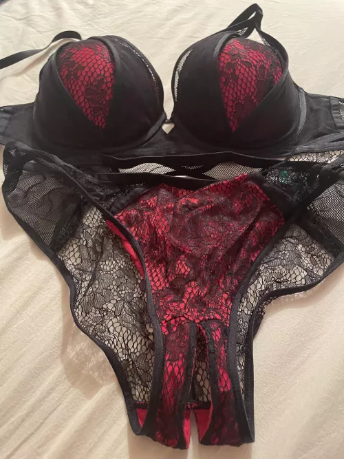 Who likes this style of lingerie? Who wants to see it on my wife?😋 by Turbulent-Guess-1040